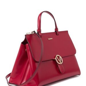 Valentino Cherry Red Satchel
